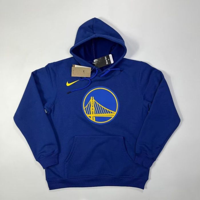 Golden State Warriors NBA Hoodie Basketball Hoody White Blue Black Cotton Sweater