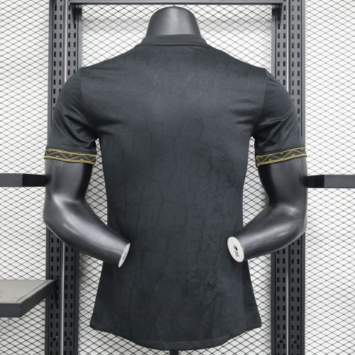 Player Version 2024 Brazil Black Special Edition Soccer Jersey Brasil Football Shirt