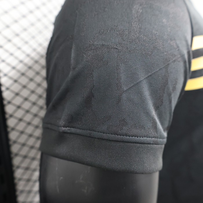 Player Version 2024 Argentina Special Edition Black/Gold Soccer Jersey