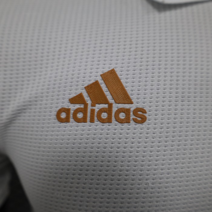 Player Version 2024 Italy White Soccer Jersey Football Shirt