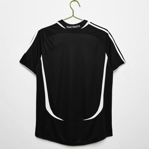 Retro Jersey 2006-2007 Real Madrid Away Black Vintage Soccer Jersey