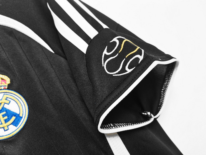 Retro Jersey 2006-2007 Real Madrid Away Black Vintage Soccer Jersey