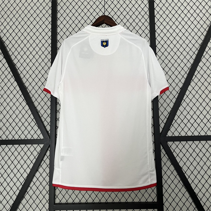with Scudetto Patch Retro Jersey 2007-2008 Inter Milan Away White Soccer Jersey