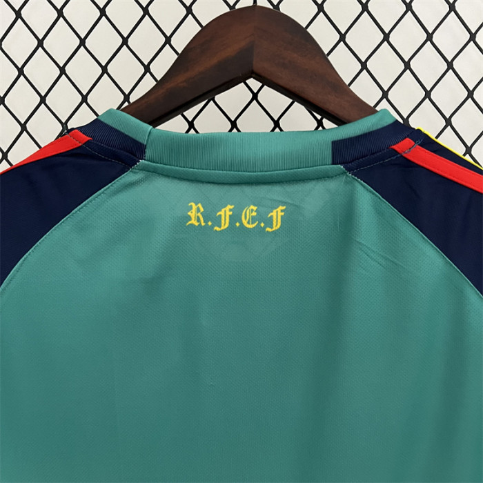 Retro Jersey 2010 Spain Green Goalkeeper Soccer Jersey Vintage Football Shirt