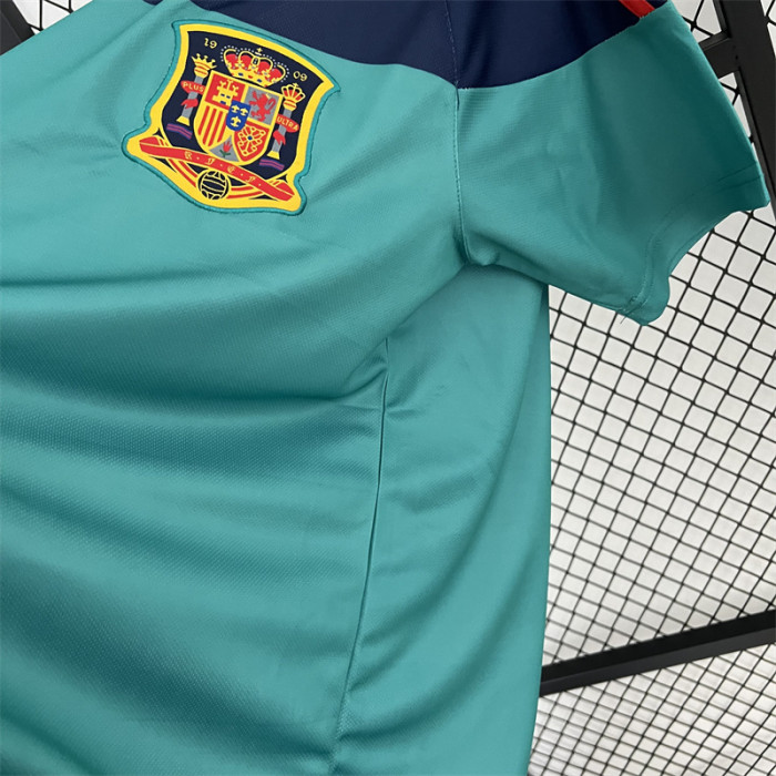 Retro Jersey 2010 Spain Green Goalkeeper Soccer Jersey Vintage Football Shirt