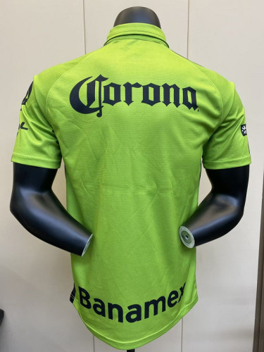 Retro Jersey 2014-2015 Club America Aguilas Third Away Green Soccer Jersey