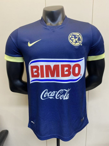Retro Jersey 2014-2015 Club America Aguilas Away Dark Blue Soccer Jersey