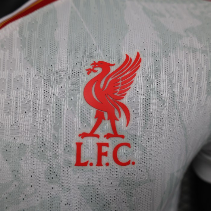 Player Version 2024-2025 Liverpool Third Away White Soccer Jersey