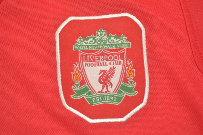 Retro Jersey 2004-2005 Liverpool UCL Final Home Soccer Jersey Vintage Football Shirt