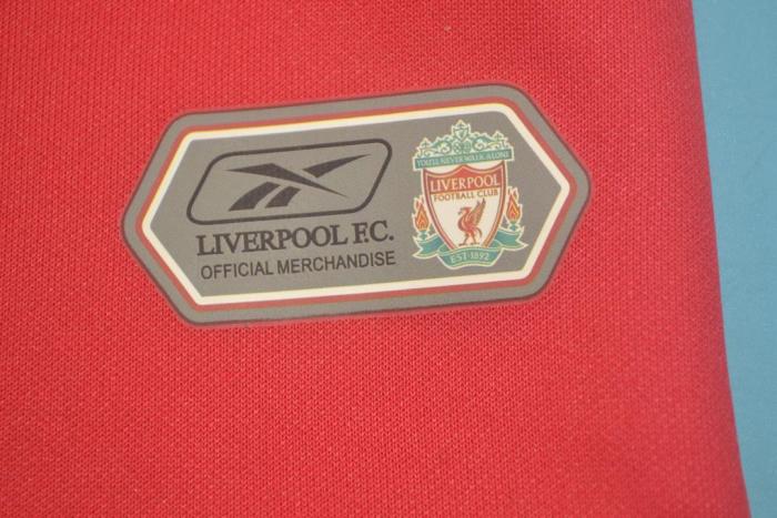 Retro Jersey 2004-2005 Liverpool UCL Final Home Soccer Jersey Vintage Football Shirt