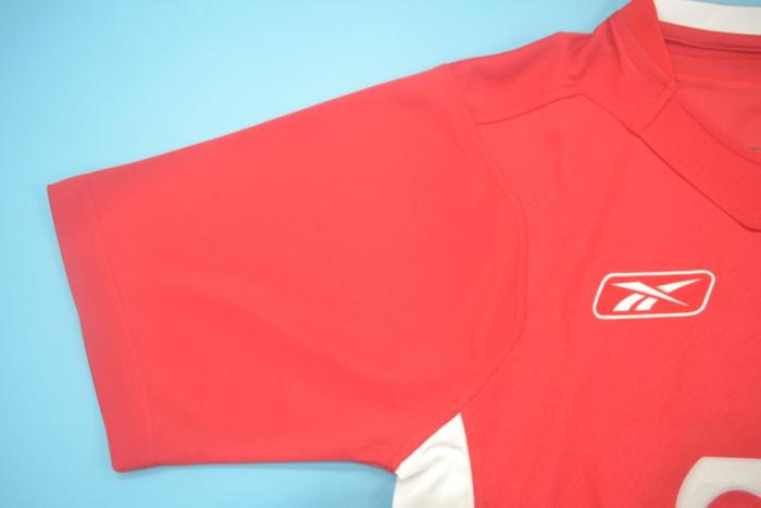 Retro Jersey 2004-2005 Liverpool UCL Final Home Soccer Jersey Vintage Football Shirt