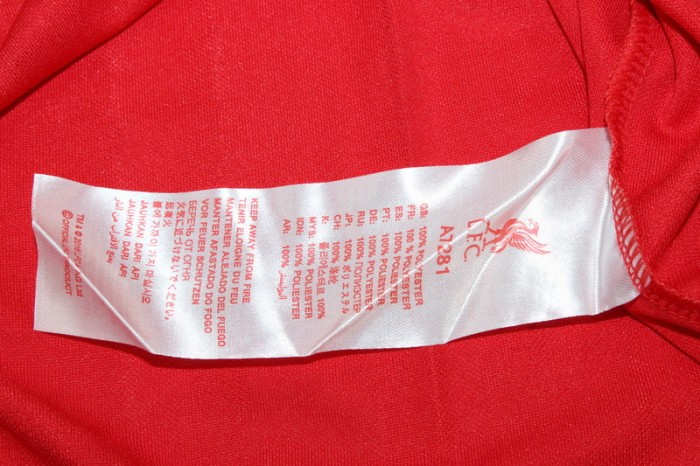Long Sleeve Retro Jersey 1985-1986 Liverpool Double Winners Home Soccer Jersey