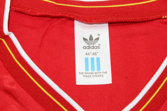 Long Sleeve Retro Jersey 1985-1986 Liverpool Double Winners Home Soccer Jersey
