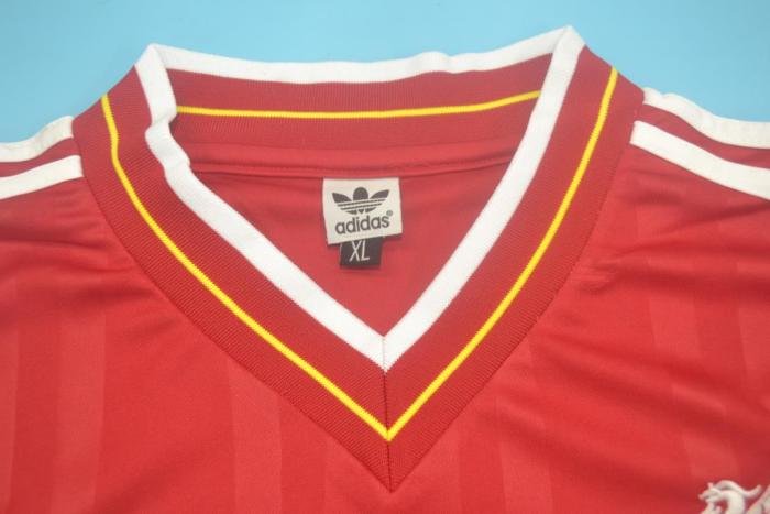 Retro Jersey 1986-1987 Liverpool 27 Home Soccer Jersey Vintage Football Shirt