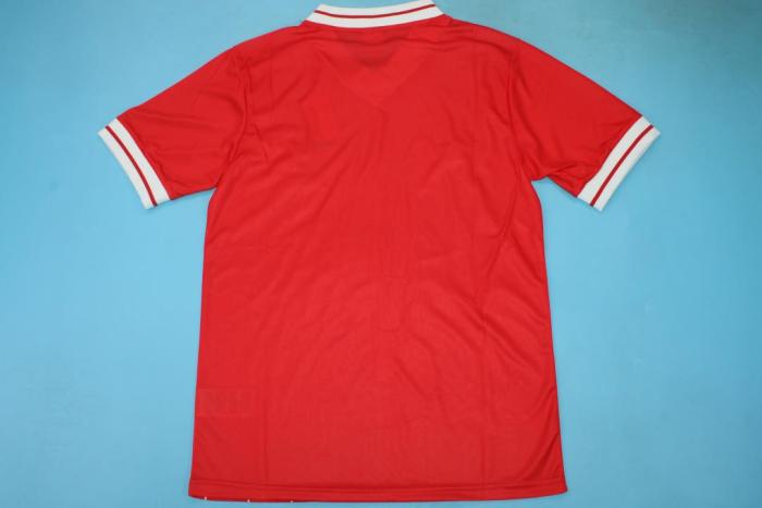 Retro Jersey 1984  Liverpool UCL FINAL Home Soccer Jersey Red Vintage Football Shirt
