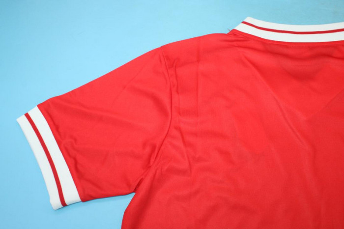 Retro Jersey 1984  Liverpool UCL FINAL Home Soccer Jersey Red Vintage Football Shirt