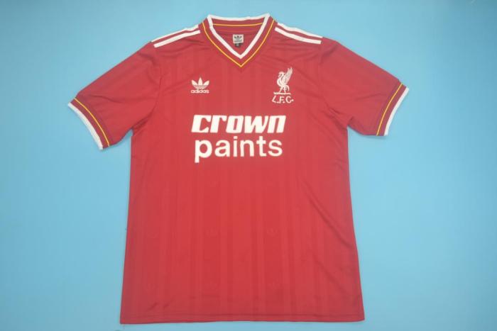 Retro Jersey 1986-1987 Liverpool 27 Home Soccer Jersey Vintage Football Shirt