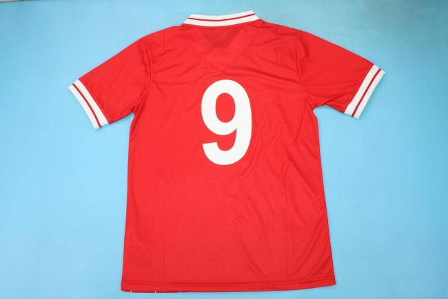 Retro Jersey 1984 Liverpool UCL FINAL 9 Home Soccer Jersey Red Vintage Football Shirt