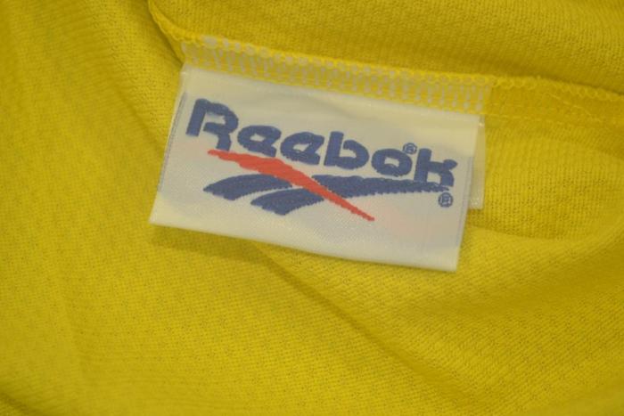 Retro Jersey 1997-1998 Liverpool Away Yellow Soccer Jersey Vintage Football Shirt