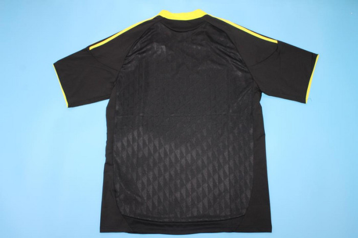 with Europa League Patch Retro Jersey 2010-2011 Liverpool 3rd Away Black Soccer Jersey Vintage Football Shirt