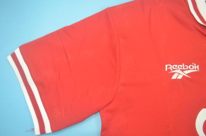 Retro Jersey 1996-1998 Liverpool OWEN 18 Home Soccer Jersey Vintage Football Shirt