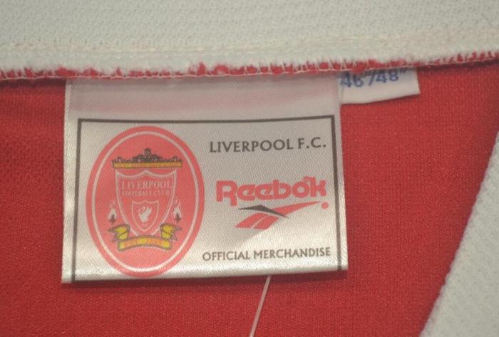 Retro Jersey 1996-1998 Liverpool OWEN 18 Home Soccer Jersey Vintage Football Shirt