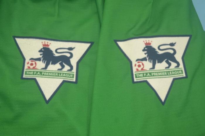 with EPLPatch Retro Jersey Liverpool 1999-2000 Away Green Soccer Jersey Vintage Football Shirt