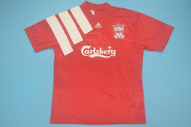 Retro Jersey 1992-1993 Liverpool Home Soccer Jersey Vintage Football Shirt