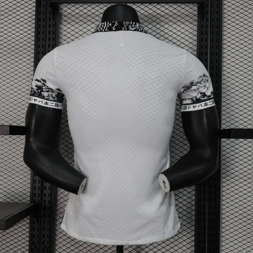 Player Version 2024 Japan White/Black Soccer Jersey