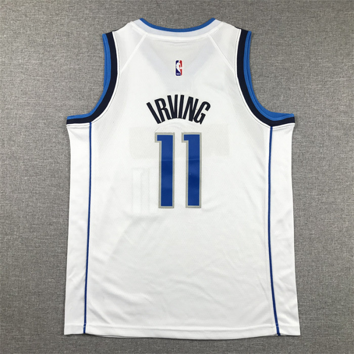 Youth Kids Dallas Mavericks 11 IRVING White NBA Jersey Child Basketball Shirt