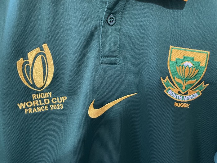 2023 Rugby World Cup South Africa Champions Home Rugby Jersey