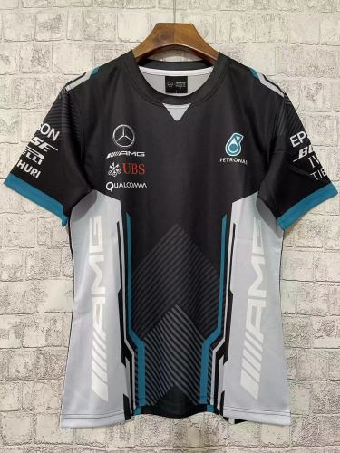 2024 F1 Mercedes-Benz racing suit Black Racing Jersey