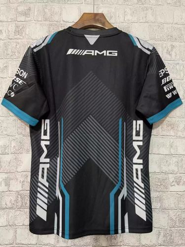 2024 F1 Mercedes-Benz racing suit Black Racing Jersey