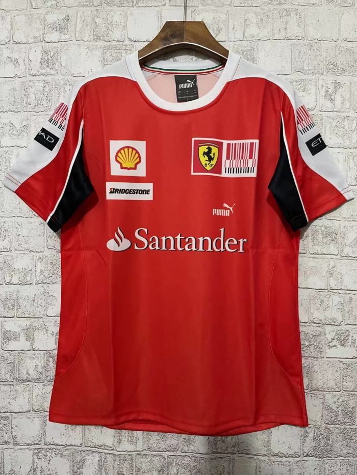 Retro F1 Formula One; Ferrari racing suit red Racing Jersey