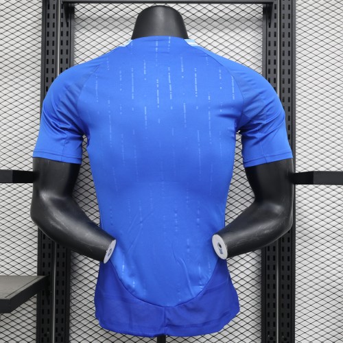 Player Version 2024 Argentina Away Blue Soccer Jersey