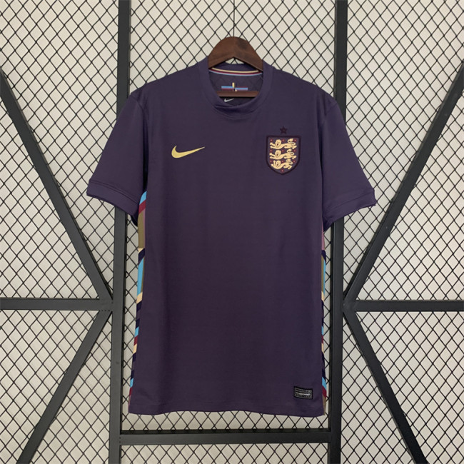 Fan Version England 2024 Away Football Shirt Soccer Jersey