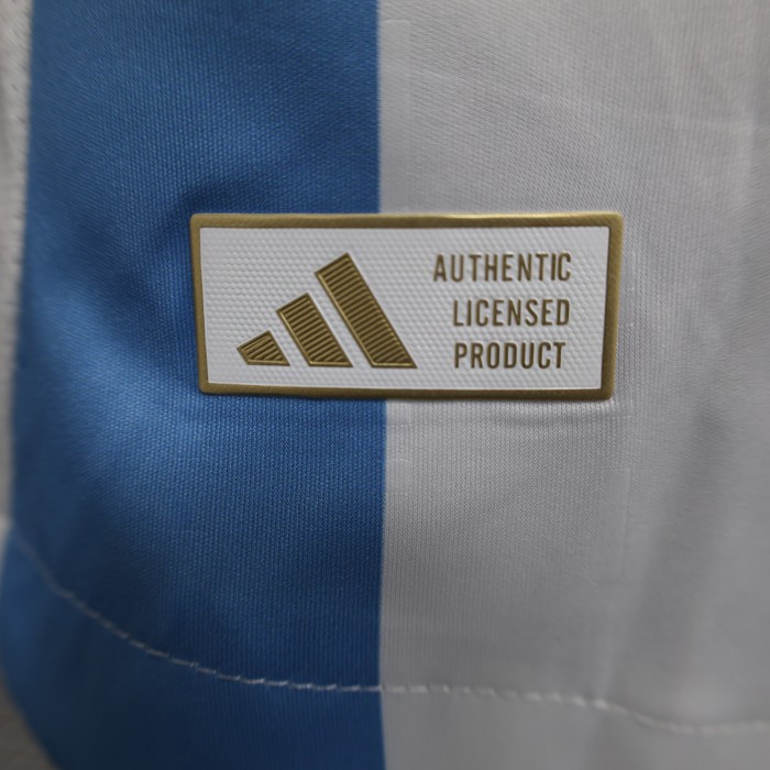 Player Version 2024 Argentina Home Soccer Jersey Football Shirt
