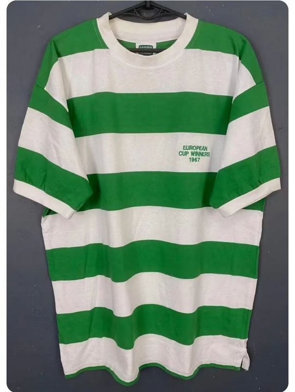 Retro Jersey 1966-1967 Celtic Home Soccer Jersey Vintage Football Shirt