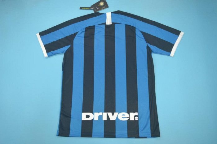 Retro Jersey 2019-2020 Inter Milan Home Soccer Jersey Vintage Football Shirt