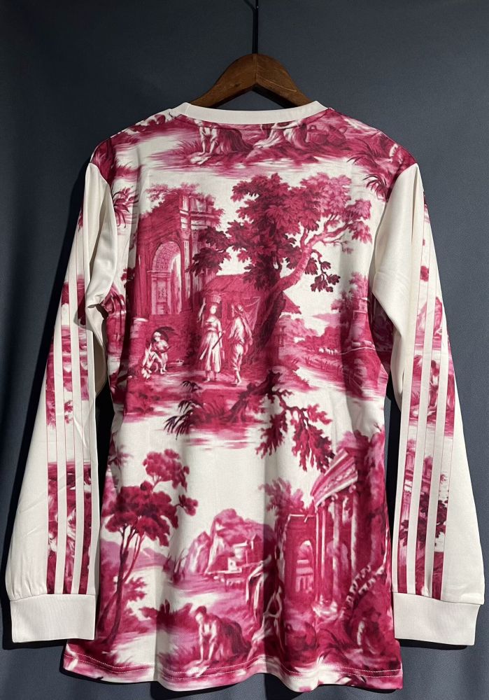 Long Sleeve 2024 Arsenal Special Edition Pink Soccer Jersey