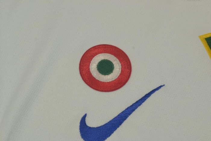 with Scudetto+Italia Coppa+Serie A Patch Retro Jersey 2010-2011 Inter Milan Away White Soccer Jersey