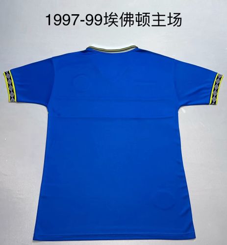 Retro Jersey 1997-1999 Everton Home Soccer Jersey Vintage Football Shirt