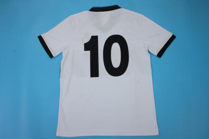 Retro Jersey 1990-1991 Inter Milan 10 Away White Soccer Jersey Vintage Inter Football Shirt
