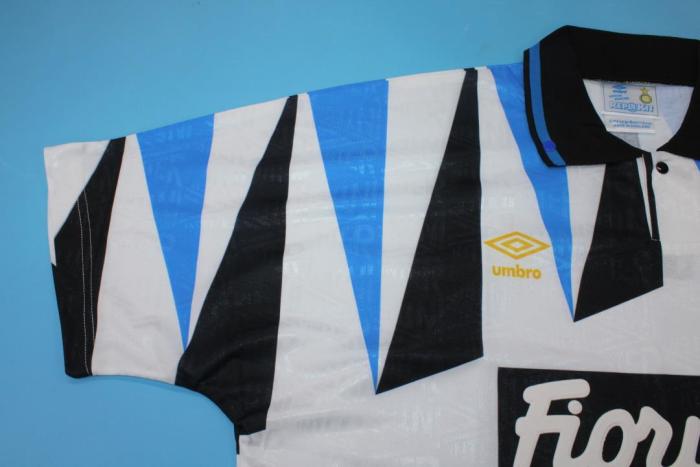 Retro Jersey 1991-1992 Inter Milan Away White Soccer Jersey Vintage Football Shirt