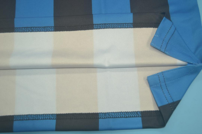 Retro Jersey 1989-1990 Inter Milan MATTHAUS 10 Home Soccer Jersey Vintage Football Shirt