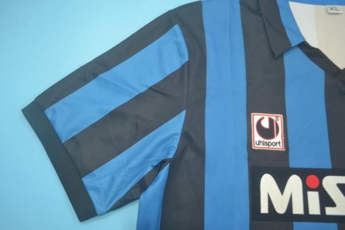 Retro Jersey 1989-1990 Inter Milan Home Soccer Jersey Vintage Football Shirt
