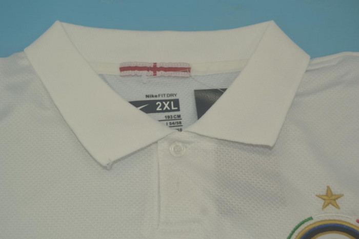 Retro Shirt Inter Milan 2009-2010 Away White Soccer Jersey Vintage Football Shirt