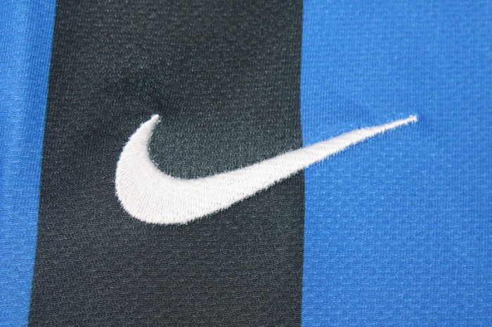 with Scudetto+UCL Patch Retro Jersey Inter Milan 2009-2010 Home Soccer Jersey