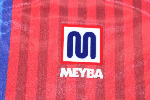 Long Sleeve Retro Jersey 1991-1992 Barcelona Home Soccer Jersey Vintage Football Shirt