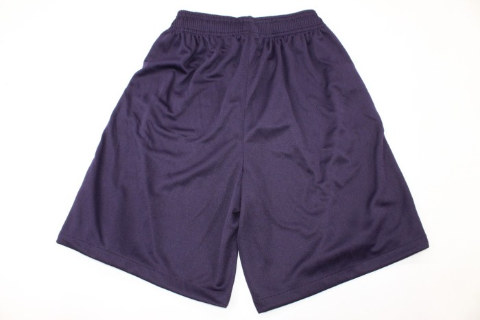 Retro Shorts 2016-2017 Barcelona Away Purple Soccer Shorts